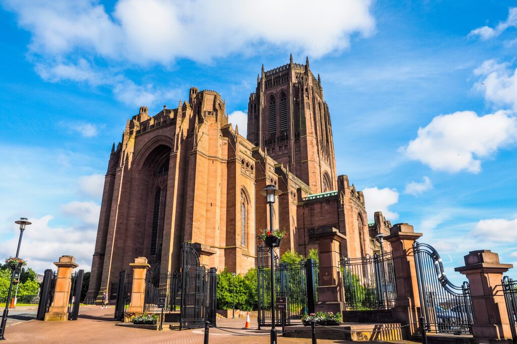 MSc in Risk & Safety Management Graduation outside Liverpool Cathedral
